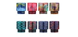 Resin Swirl or Snake Resin 810 Drip Tip
