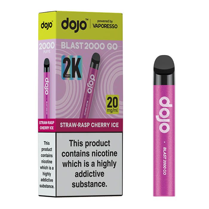 Dojo Blast 2000 Go Kit Strawberry Raspberry Cherry Ice