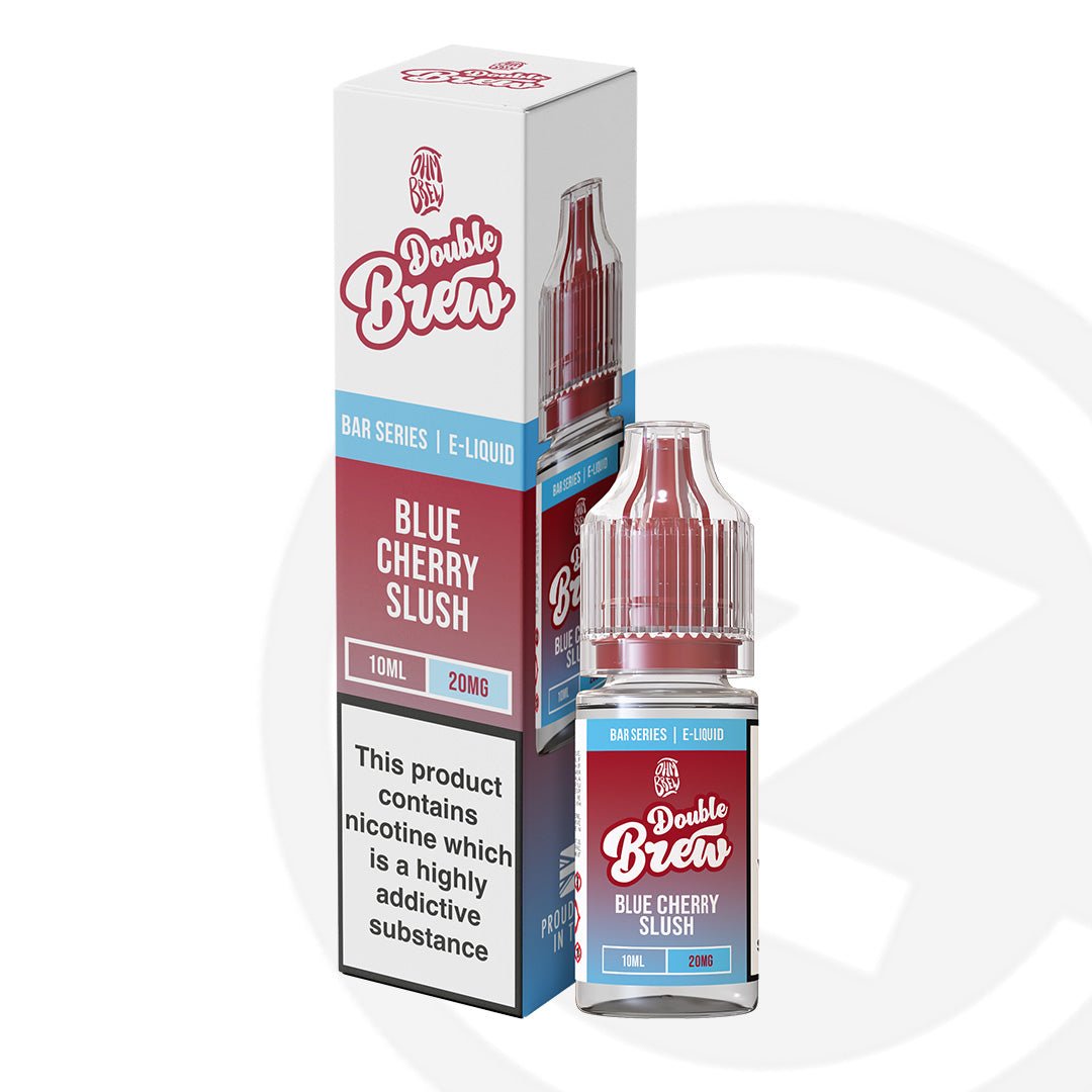 Double Brew Bar Series Blue Cherry Slush - 10ml