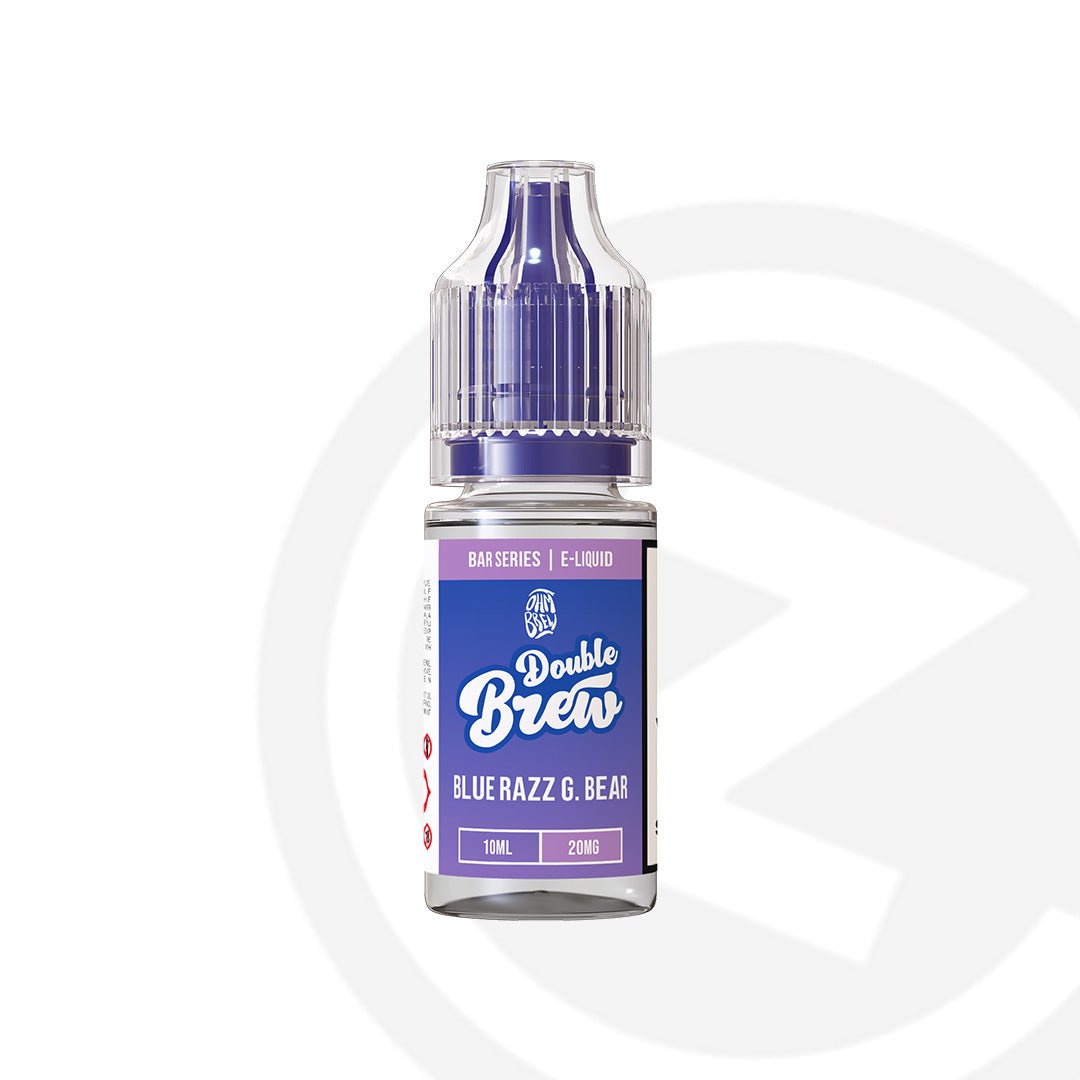 Double Brew Bar Series Blue Razz G. Bear - 10ml