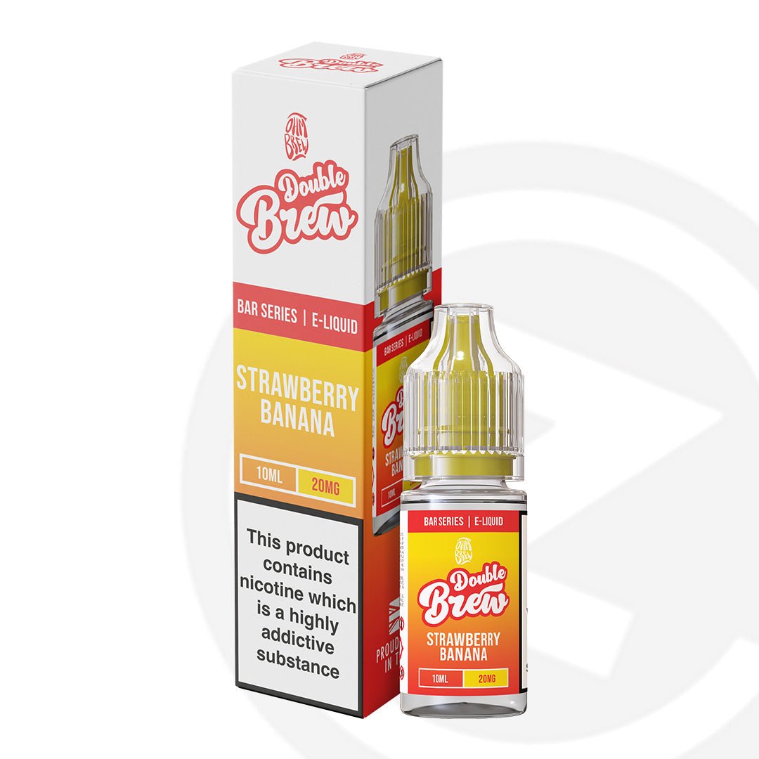 Double Brew Bar Series Strawberry Banana - 10ml
