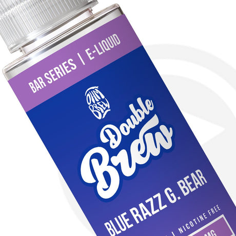 Double Brew Bar Series XL Blue Razz G. Bear - 100ml