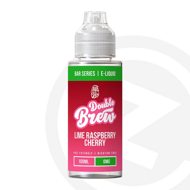 Double Brew Bar Series XL Lime Raspberry Cherry - 100ml