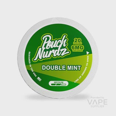 Pouch Nurdz - Nicotine Pouches - Double Mint