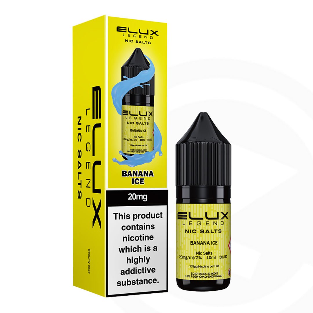 Elux Legend Nic Salt Banana Ice - 10ml