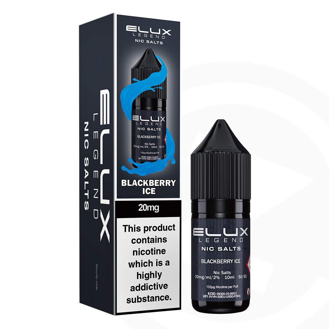 Elux Legend Nic Salt Blackberry Ice - 10ml