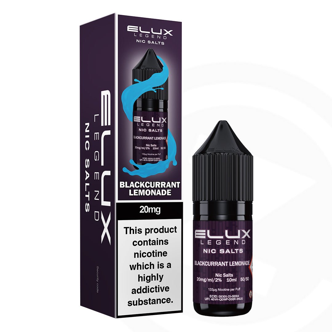 Elux Legend Nic Salt Blackcurrant Lemonade - 10ml
