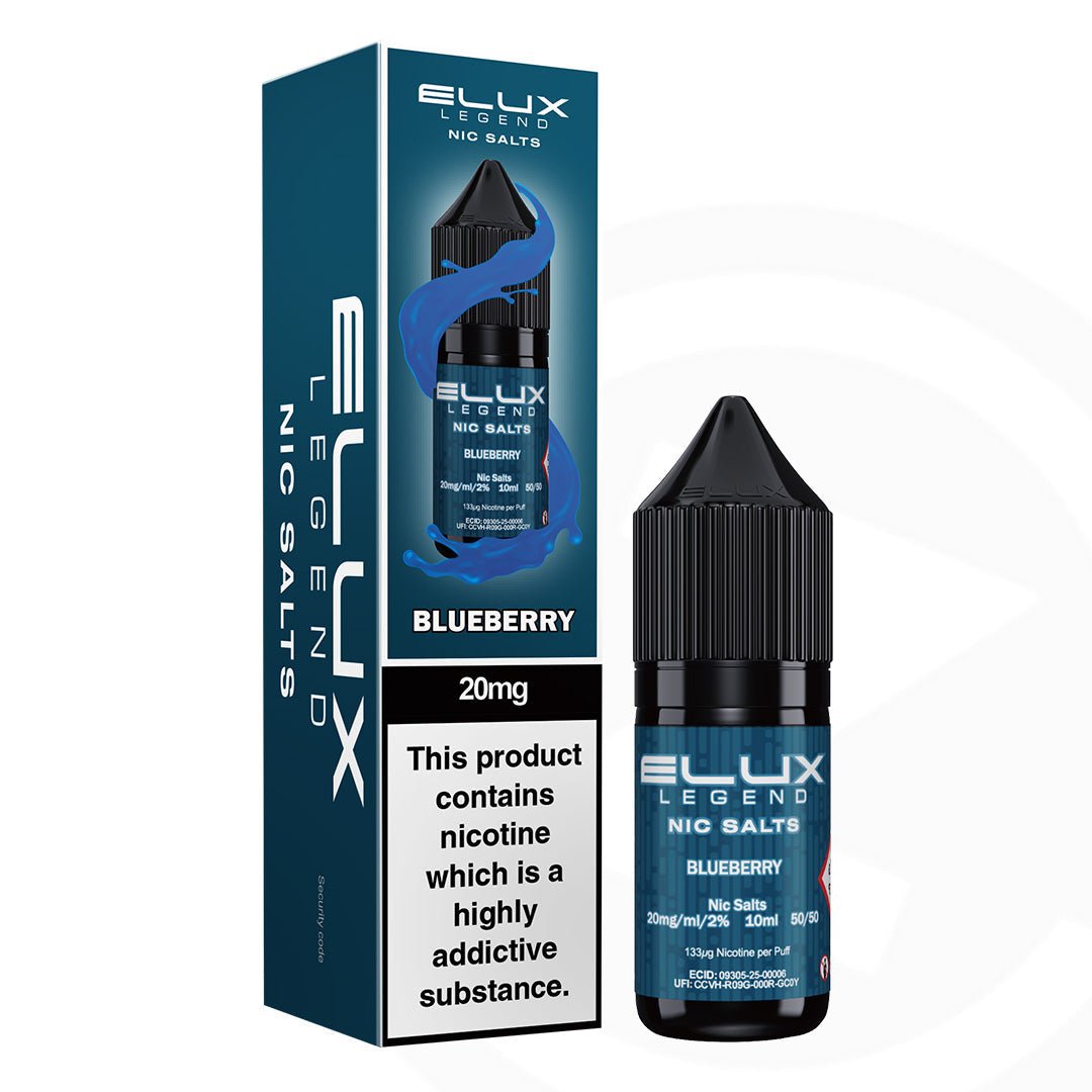 Elux Legend Nic Salt Blueberry - 10ml