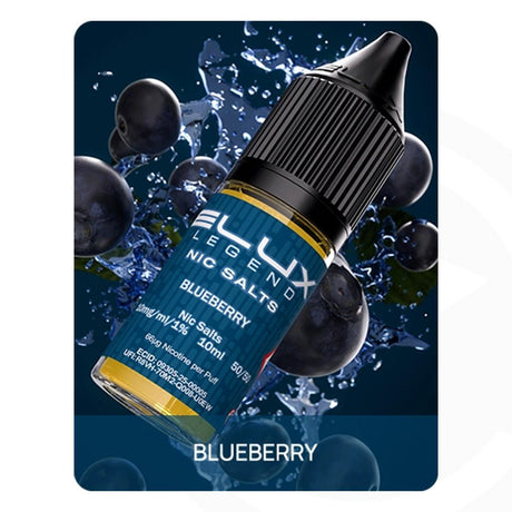 Elux Legend Nic Salt Blueberry - 10ml