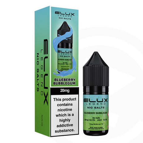 Elux Legend Nic Salt Blueberry Bubblegum - 10ml