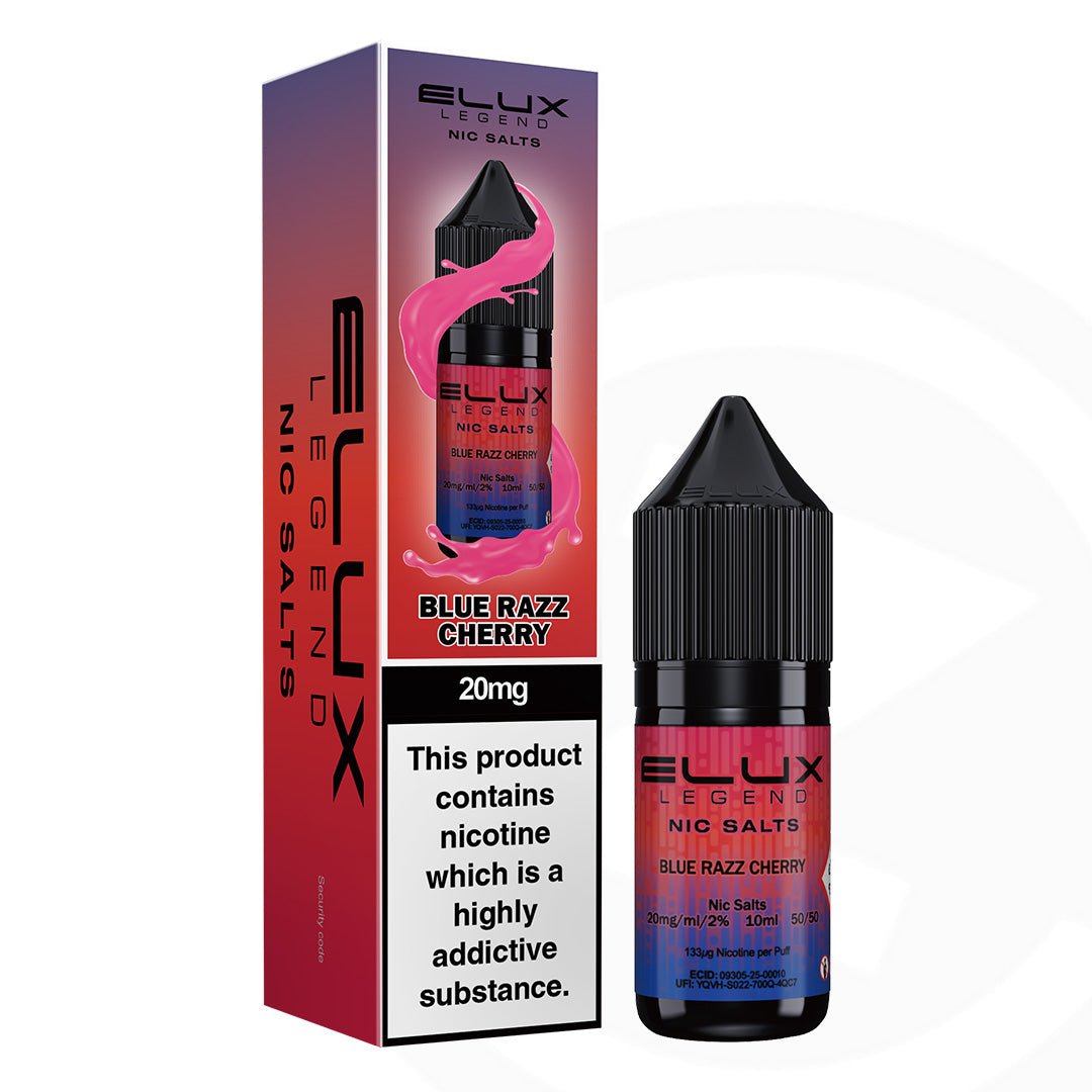 Elux Legend Nic Salt Blue Razz Cherry - 10ml