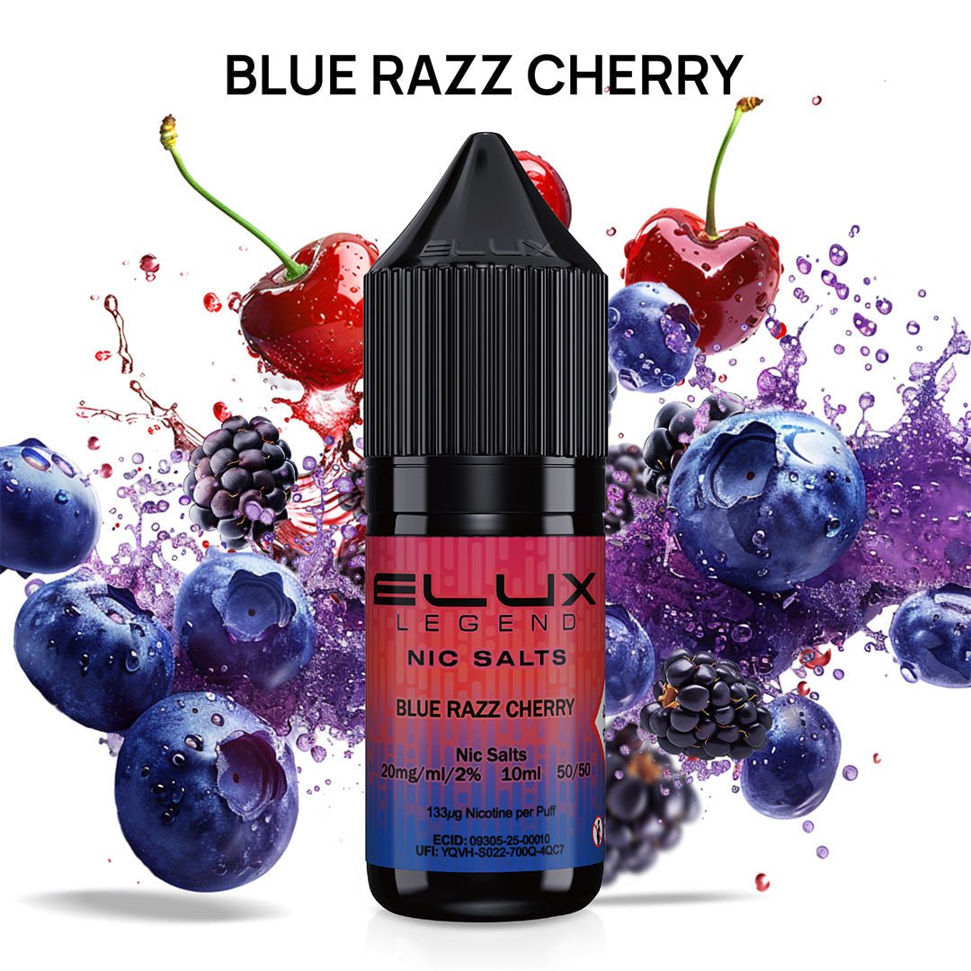 Elux Legend Nic Salt Blue Razz Cherry - 10ml
