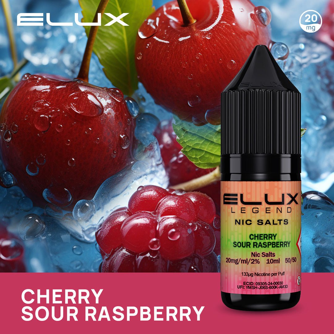 Elux Legend Nic Salt Cherry Sour Raspberry - 10ml