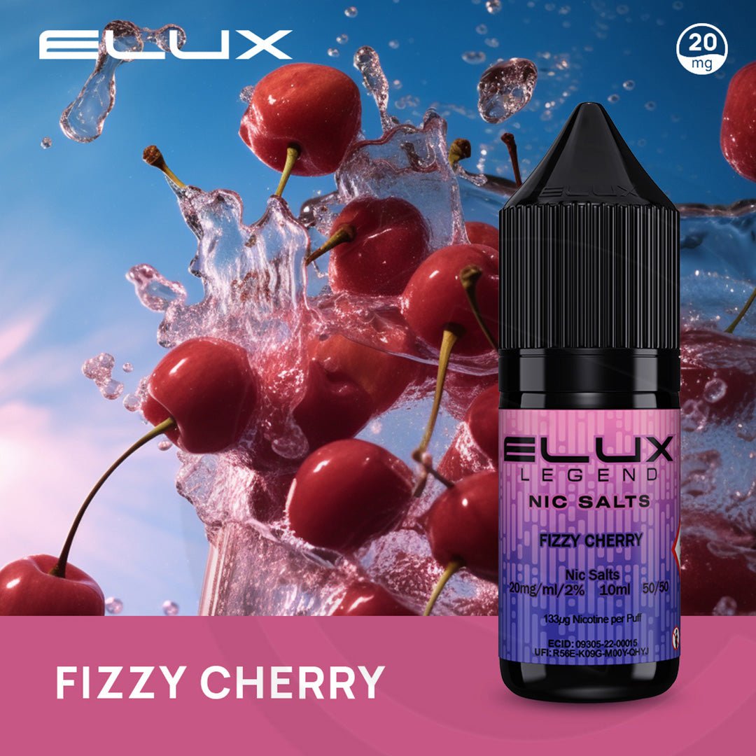 Elux Legend Nic Salt Fizzy Cherry - 10ml