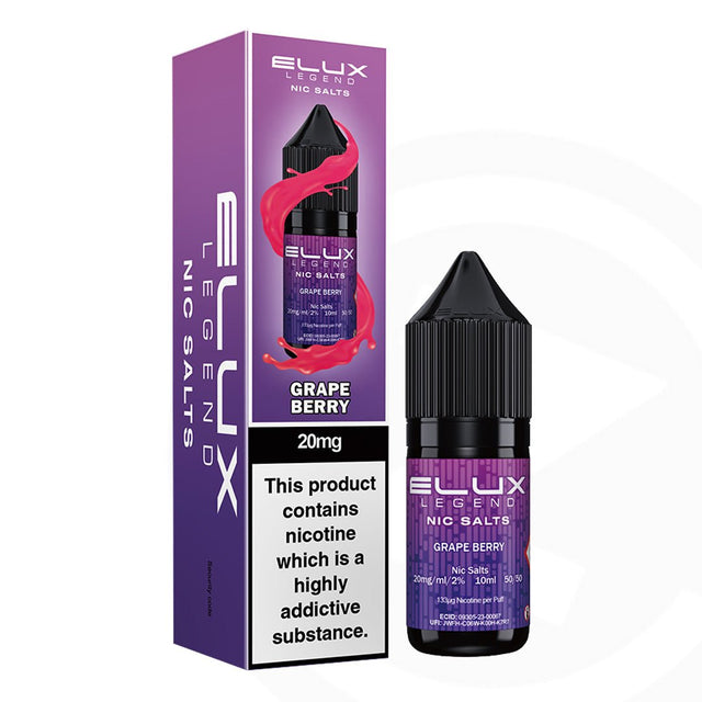Elux Legend Nic Salt Grape Berry 10ml