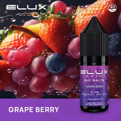 Elux Legend Nic Salt Grape Berry 10ml