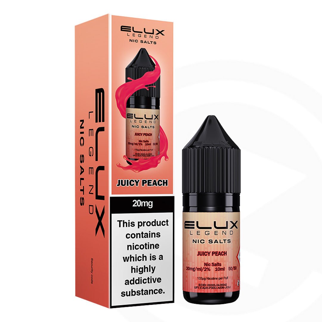 Elux Legend Nic Salt Juicy Peach - 10ml