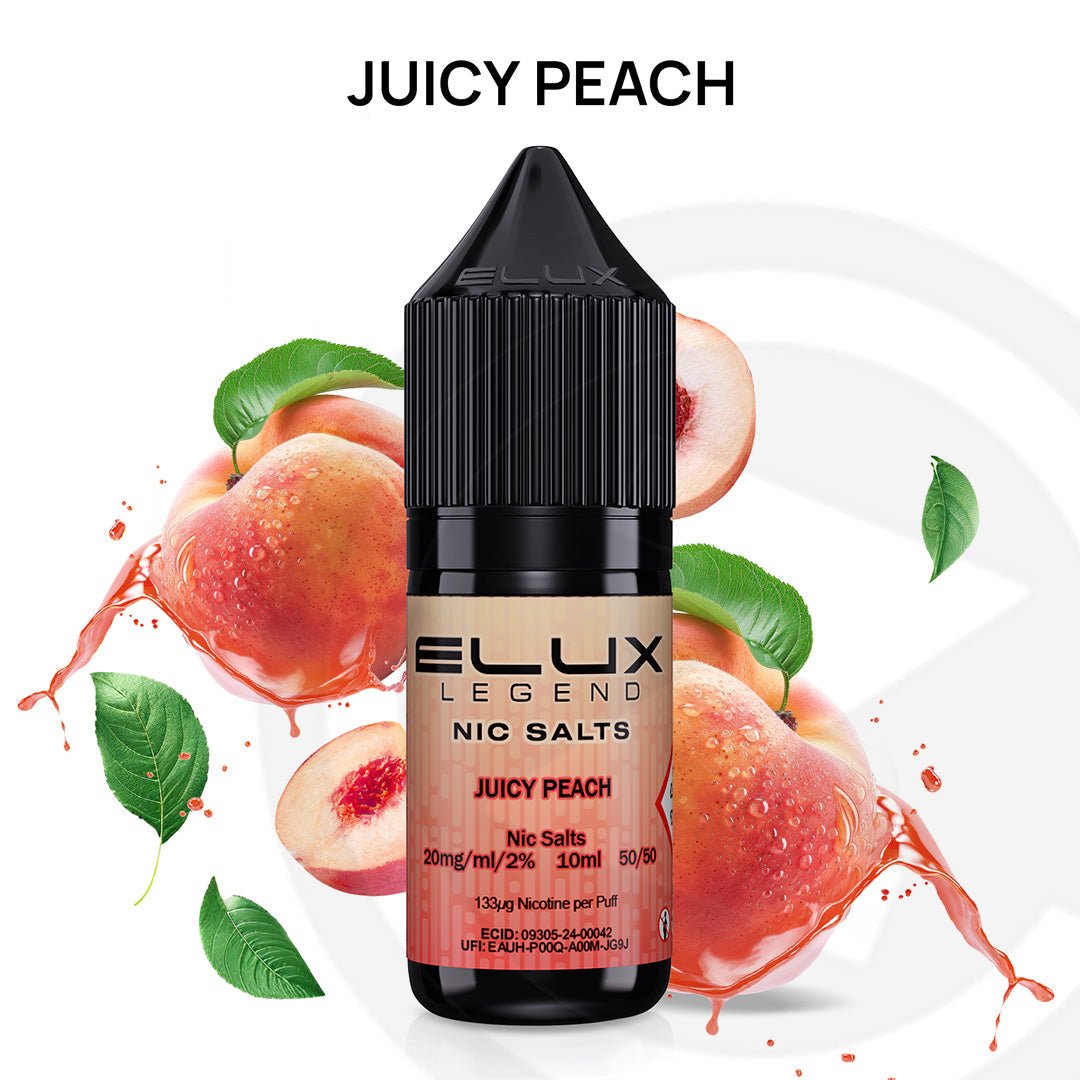 Elux Legend Nic Salt Juicy Peach - 10ml