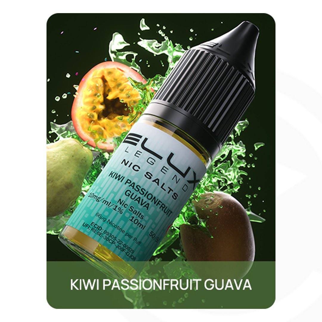 Elux Legend Nic Salt Kiwi Passionfruit Guava - 10ml