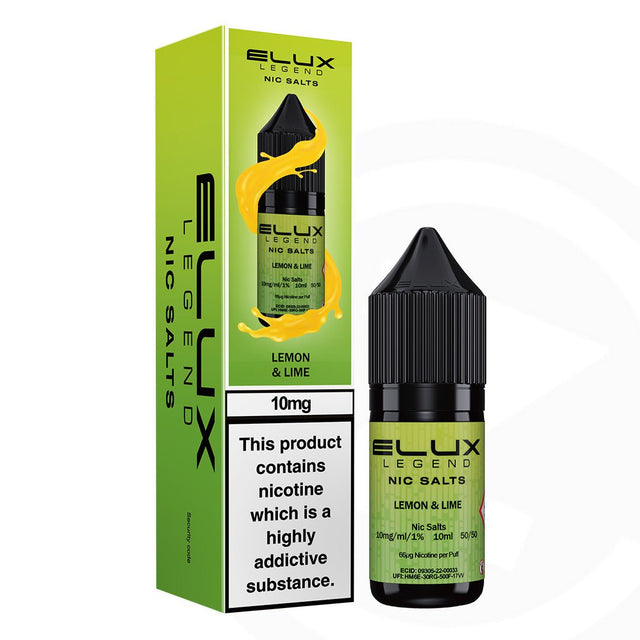 Elux Legend Nic Salt Lemon & Lime - 10ml
