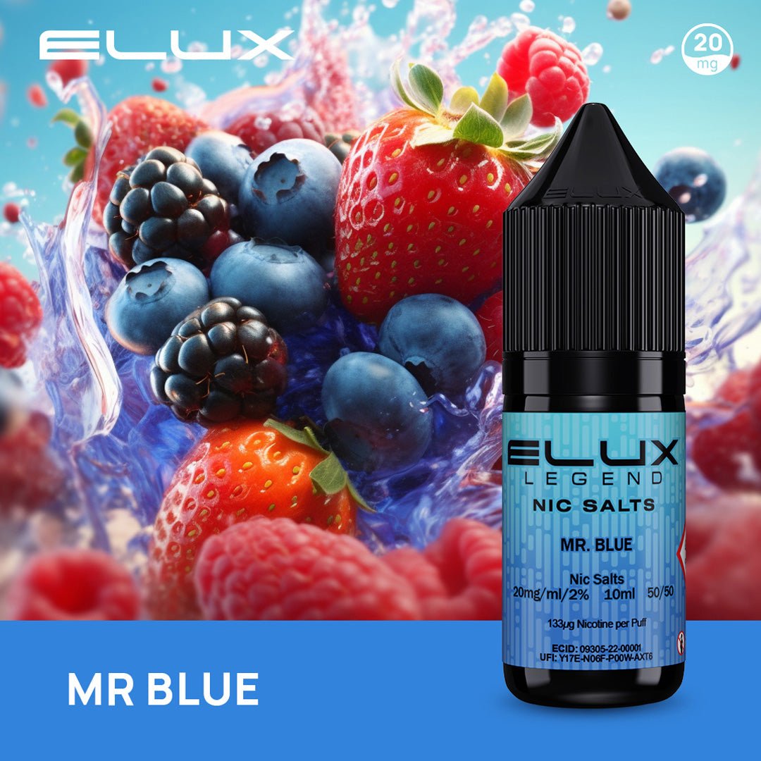 Elux Legend Nic Salt Mr Blue - 10ml