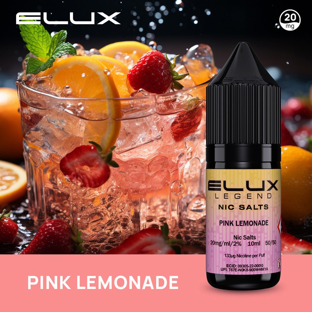 Elux Legend Nic Salt Pink Lemonade - 10ml