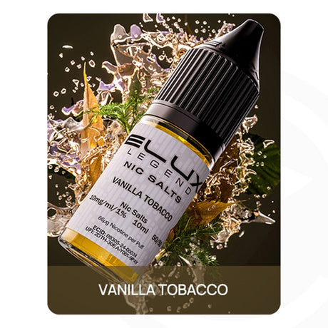 Elux Legend Nic Salt Vanilla Tobacco - 10ml