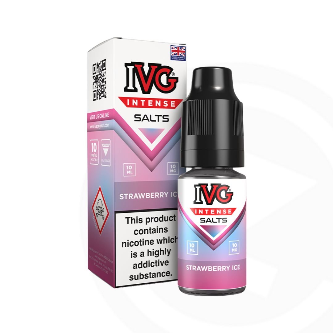 IVG Intense Nic Salt - Strawberry Ice 10ml