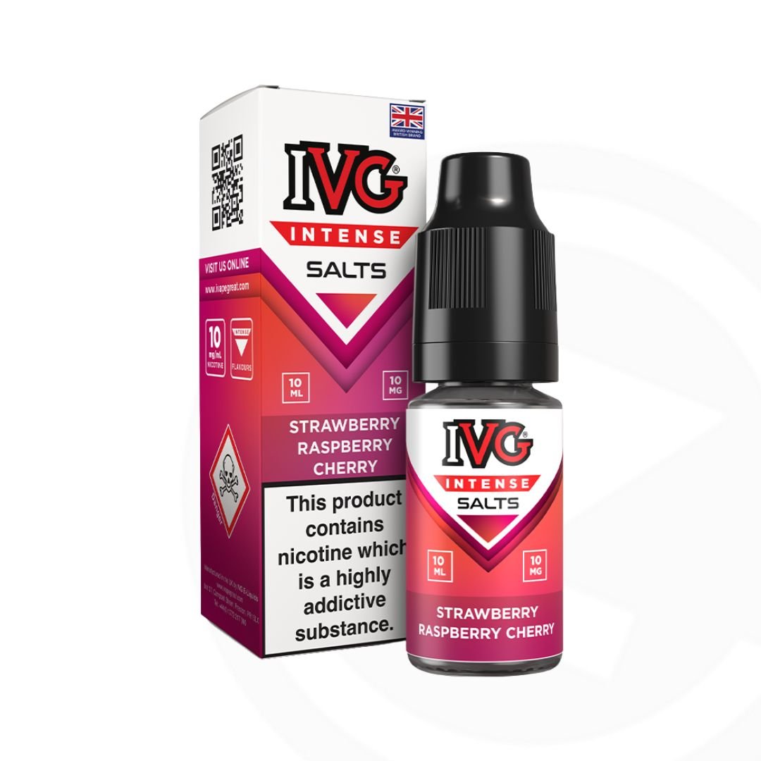 IVG Intense Nic Salt - Strawberry Raspberry Cherry 10ml