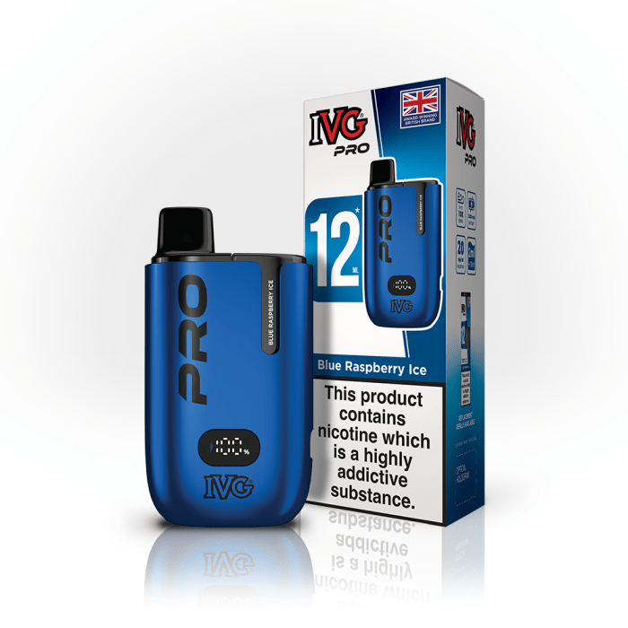 IVG Pro Big Puff - Blue Raspberry Ice