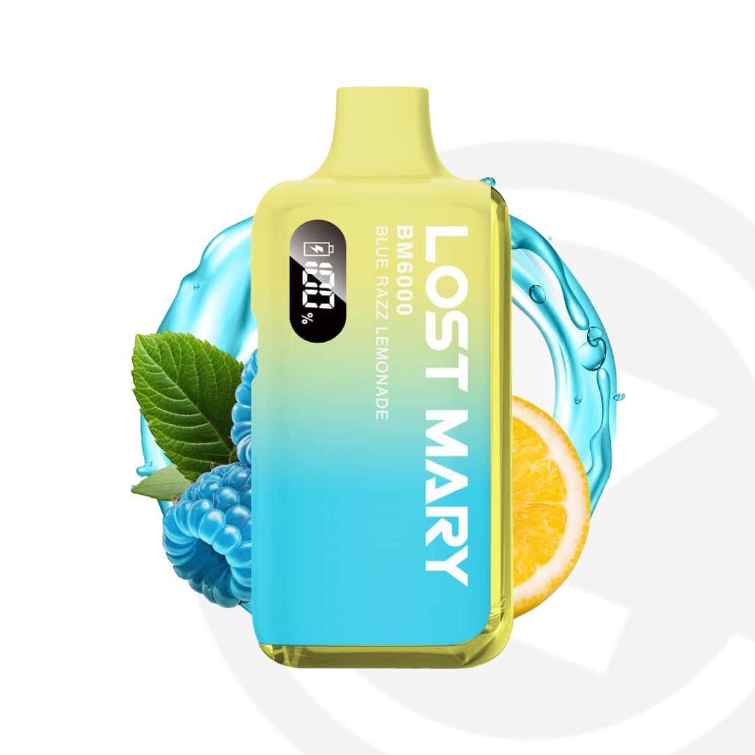 Lost Mary BM6000 Refillable Pod Kit - Blue Razz Lemonade