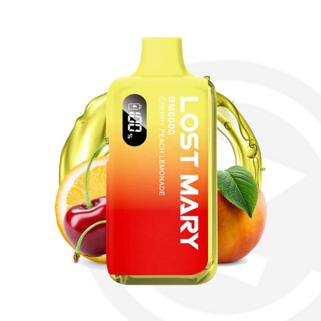 Lost Mary BM6000 Refillable Pod Kit - Cherry Peach Lemonade