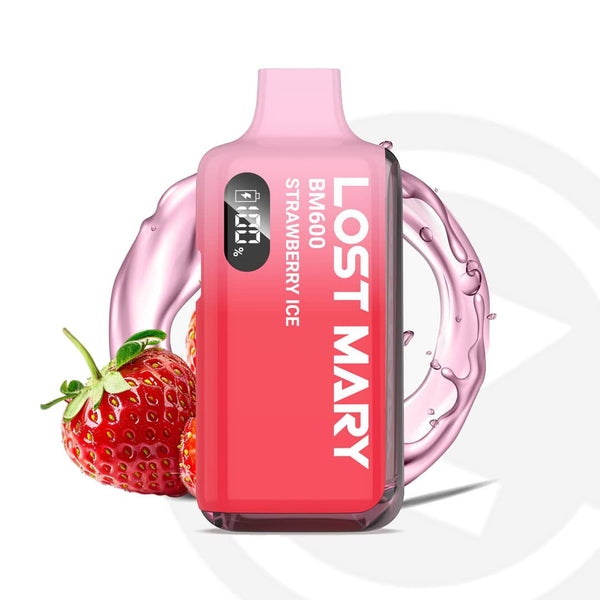 Lost Mary BM6000 Strawberry Ice Pod Kit | Up to 6000 Puffs  Ziggicig