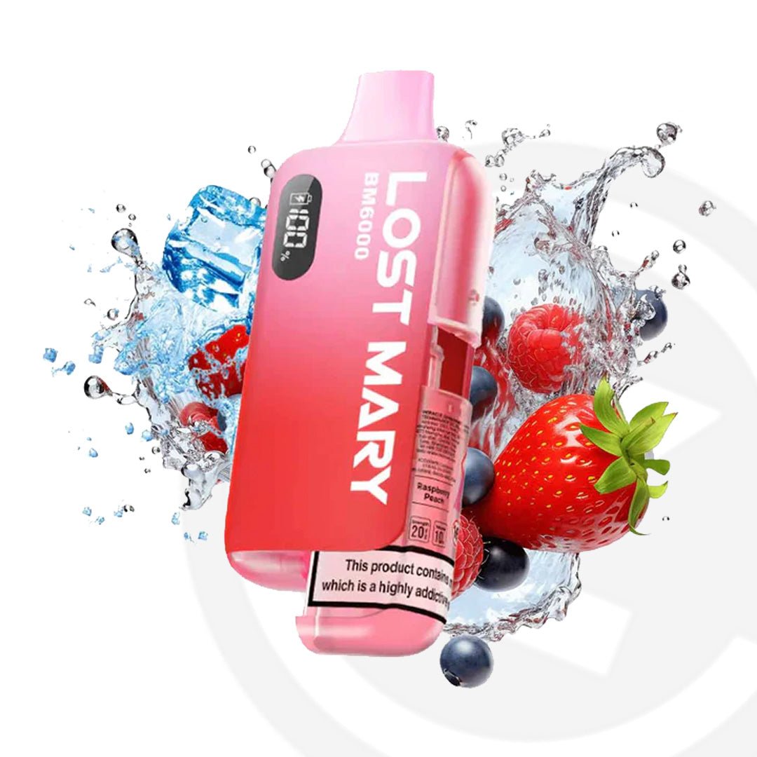 Lost Mary BM6000 Refillable Pod Kit - Strawberry Raspberry Blackberry