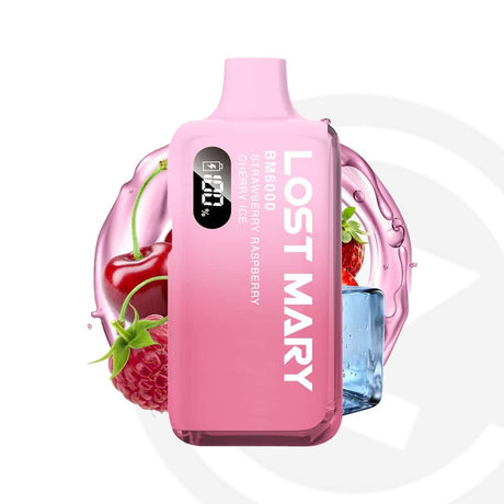 Lost Mary BM6000 Refillable Pod Kit - Strawberry Raspberry Cherry Ice