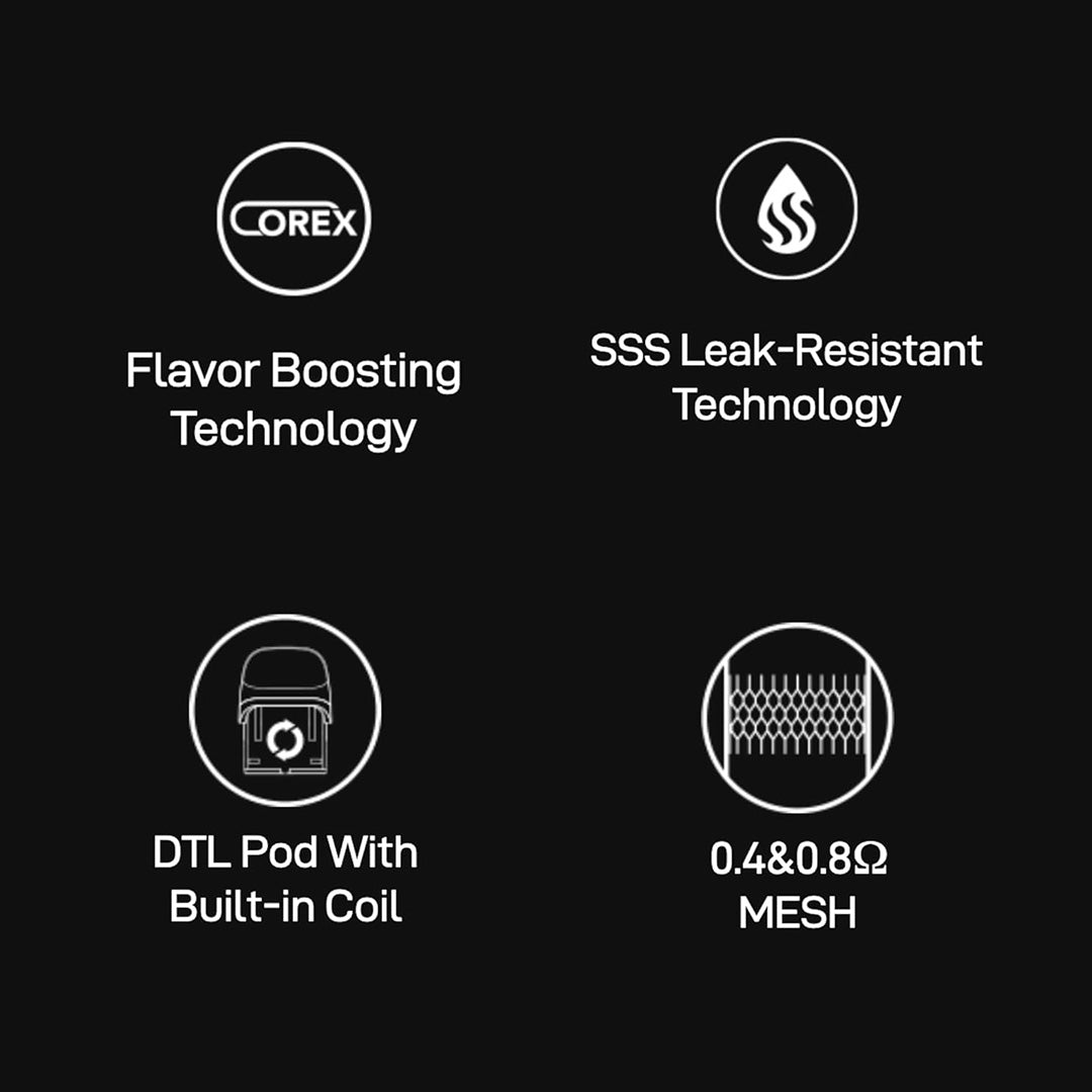 Vaporesso Luxe X Corex 2.0 Mesh Replacement Pods - 2ml