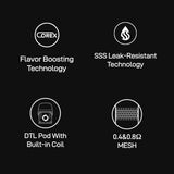 Vaporesso Luxe X Corex 2.0 Mesh Replacement Pods - 2ml