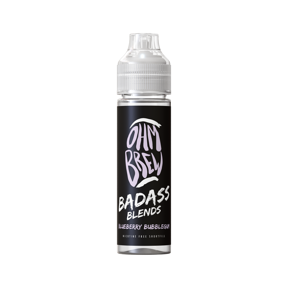 Ohm Brew Badass Blends - Blueberry Bubblegum 100ml 