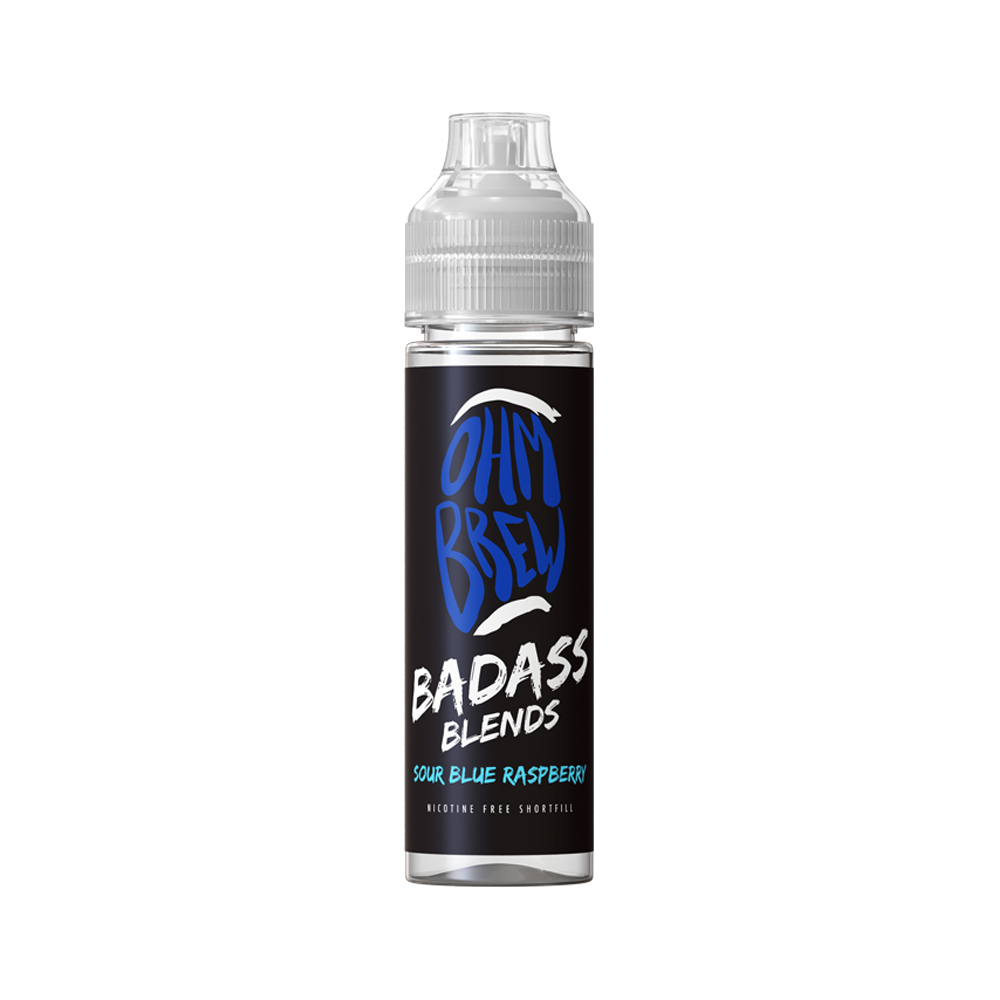 Ohm Brew Badass Blends Sour Blue Raspberry - 50ml