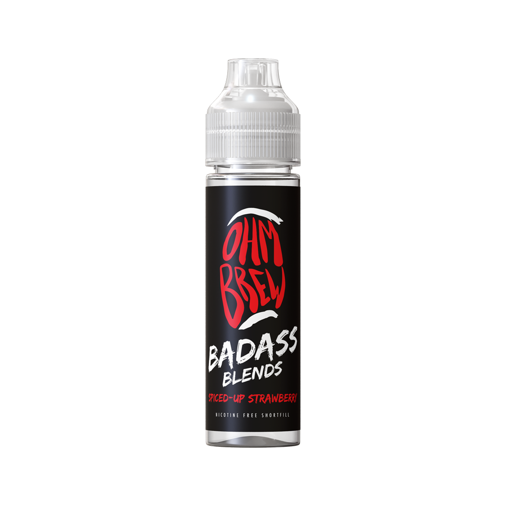 Ohm Brew Badass Blends Spiced Up Strawberry - 50ml