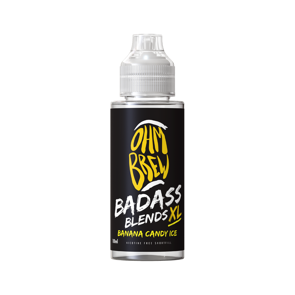 Badass Blends XL Banana Candy Ice 100ml - 0mg