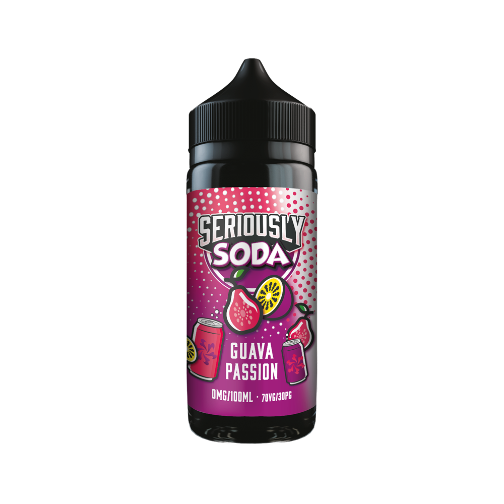 Doozy Seriously Soda Guava Passion 100ml - 0mg