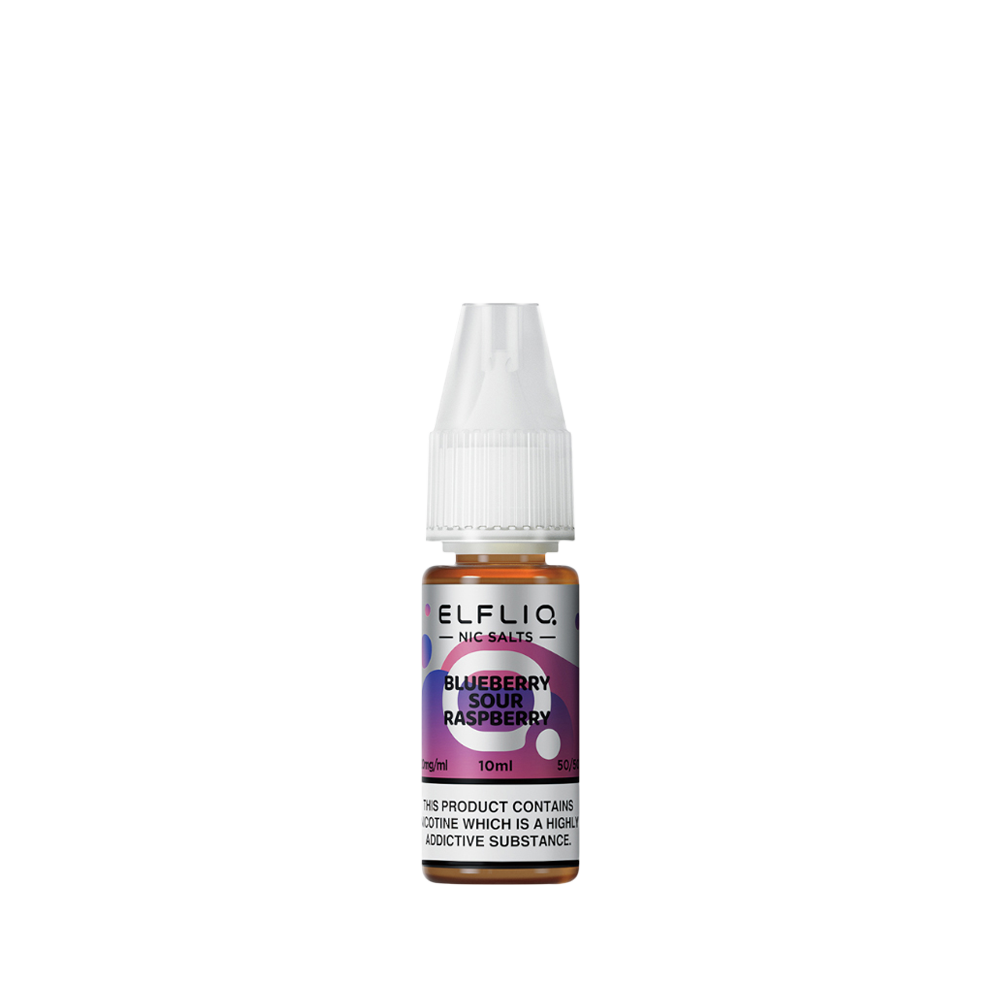 Elfliq Blueberry Sour Raspberry Nic Salt - 10ml