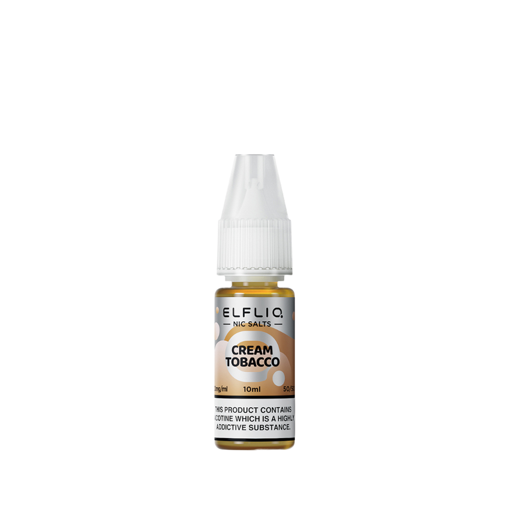 Elfliq Cream Tobacco Nic Salt - 10ml