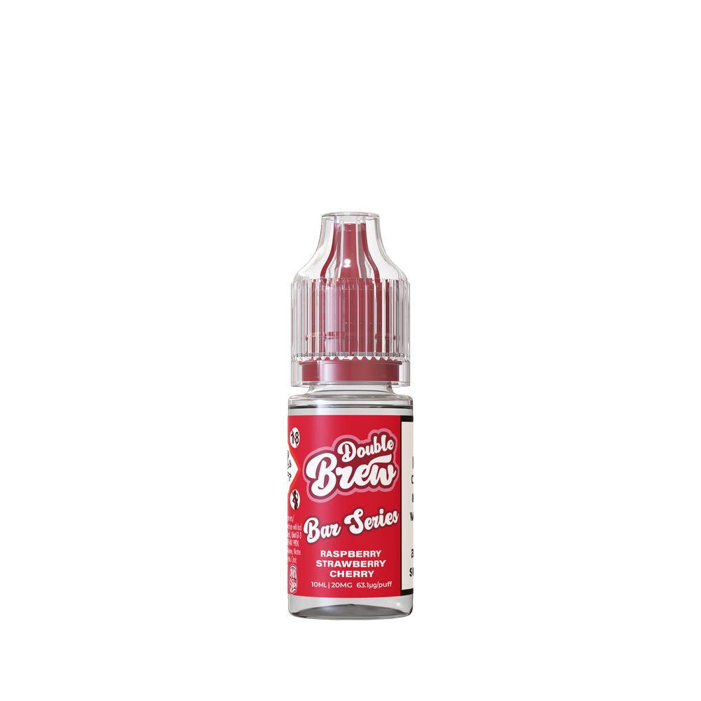 Double Brew Bar Series Strawberry Raspberry Cherry - 10ml