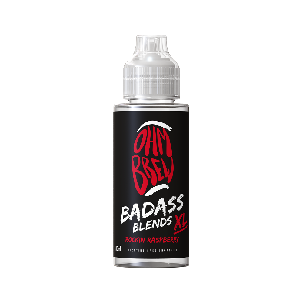 Badass Blends XL Rockin' Raspberry Sorbet 100ml - 0mg