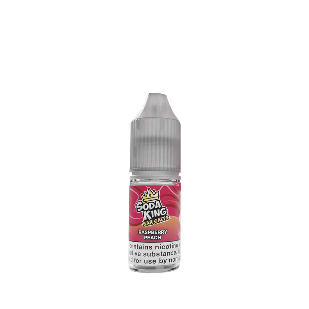 Soda King Bar Salts Raspberry Peach - 10ml